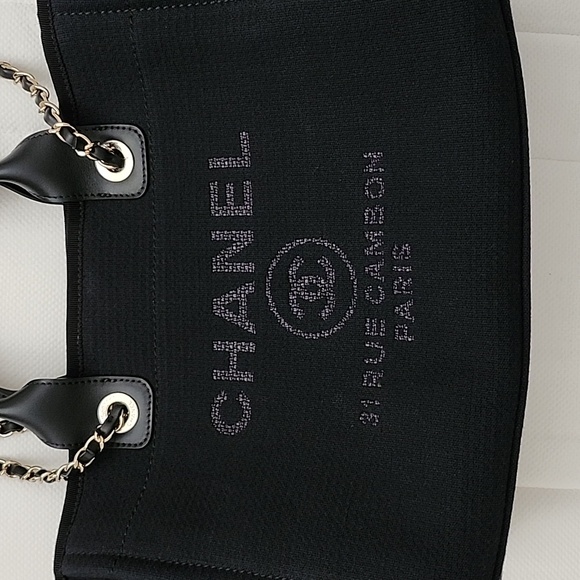 Chanel deauville shopping tote small - Picture 2 of 14